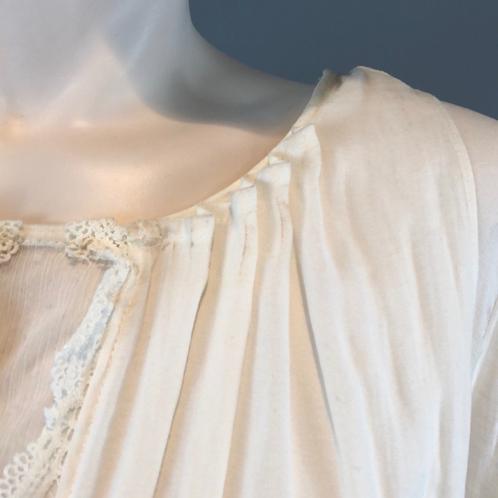 NWT Free People Romantic Ivory Top XS - Picture 8 of 8